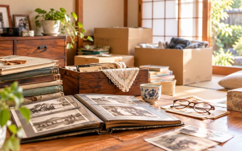 実家の片づけと遺品整理